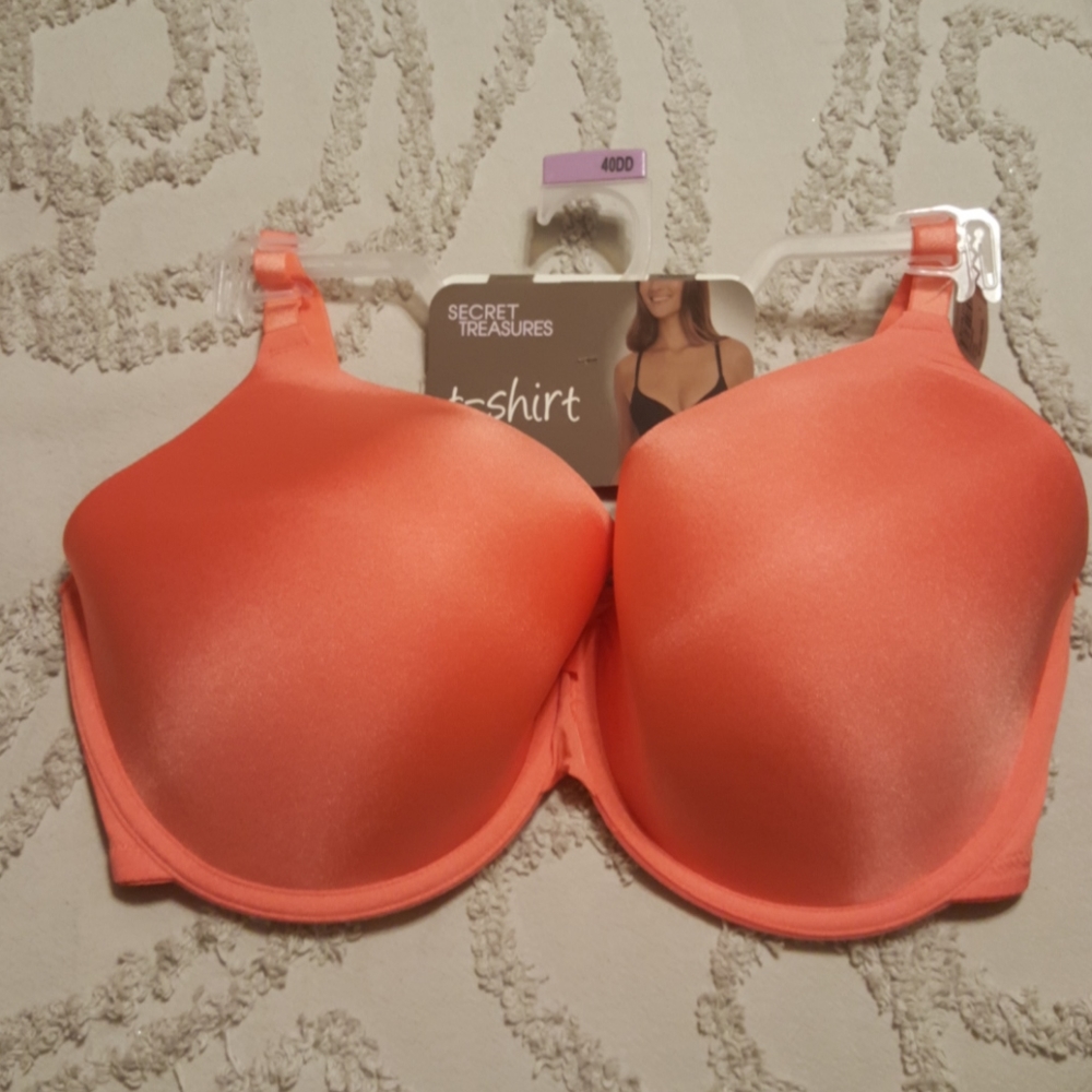 2 Brand New Secret Treasure T-Shirt Bra 40DD - Picture 5 of 5
